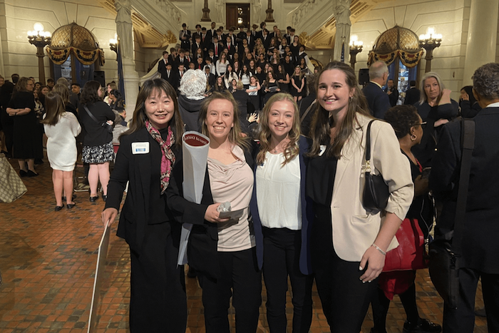 Education Students Present Research at State Capitol